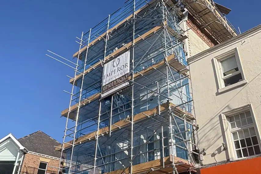 Commercial scaffolding in Chester-le-Street